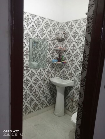 Bathroom in 2 BHK Builder Floor at Gardenia Glamour, Vasundhara Sector 3 – for Rent