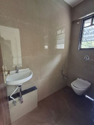 Bathroom in 3 BHK Apartment at Tendulkar Mangesh Residency, Dadar West – for Sale