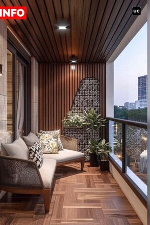 Balcony in 2 BHK Apartment at Ramamurthy Nagar – for Sale