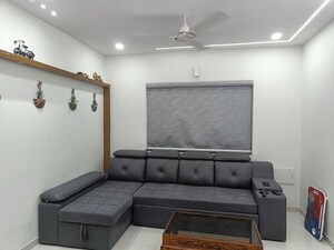 Living Room in 2 BHK Apartment at Frontline Seven, Kokapet – for Rent