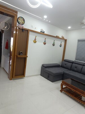 Living Room in 2 BHK Apartment at Frontline Seven, Kokapet – for Rent