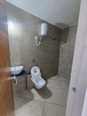 Bathroom in 3 BHK Apartment at Harni – for Rent