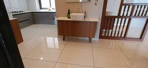 Bathroom in 3 BHK Apartment at Sama Savli Road – for Rent