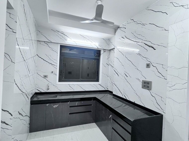 Kitchen, sugee-indira 3 Bedroom 1150 Sq.Ft. Apartment In Dadar West Mumbai 9719242