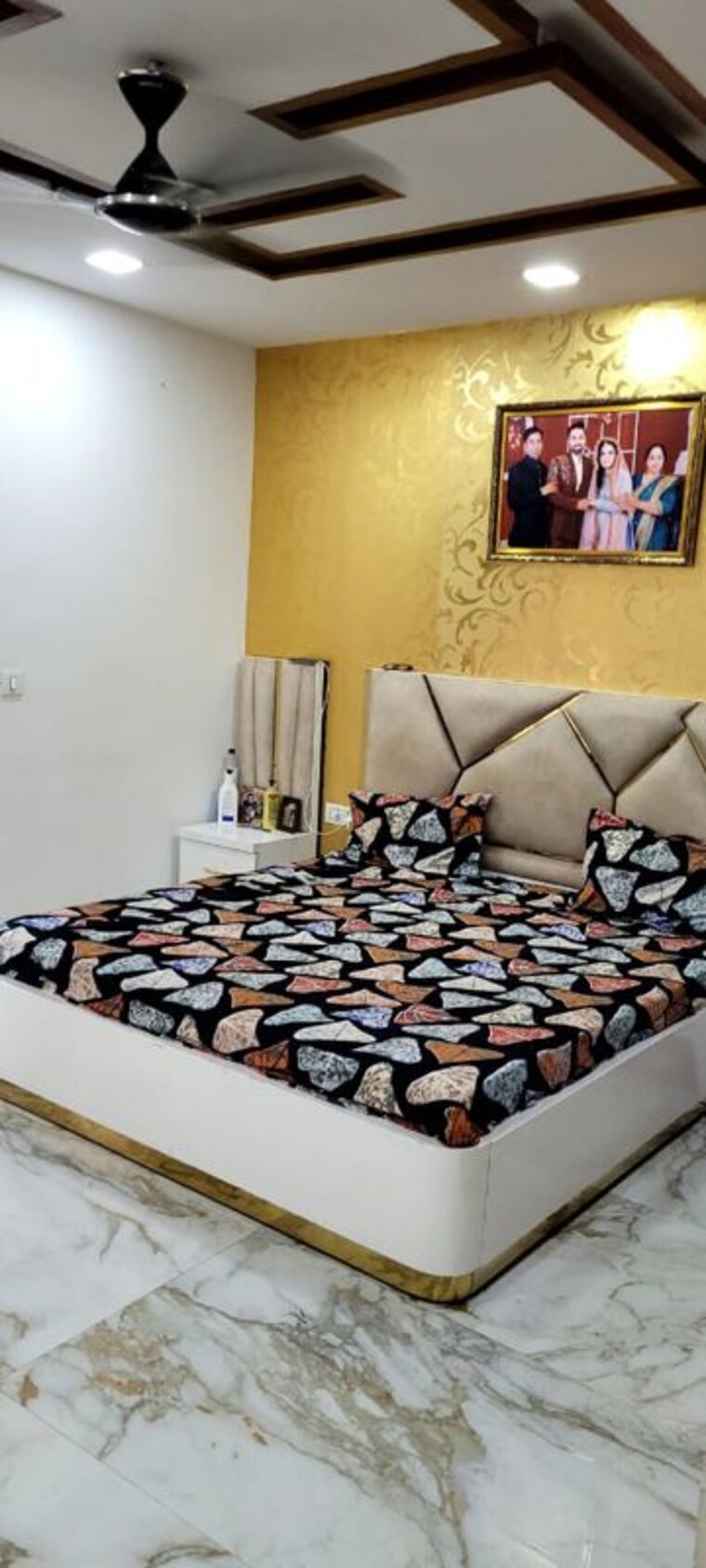 Bedroom, slf-anushree 2 Bedroom 1200 Sq.Ft. Apartment In Sector 75 Faridabad 8042731