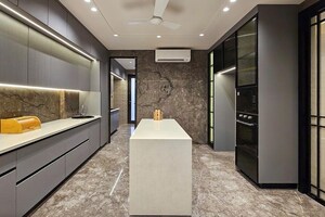 Kitchen in 4 BHK Apartment at Ekta Invictus, Dadar East – for Sale