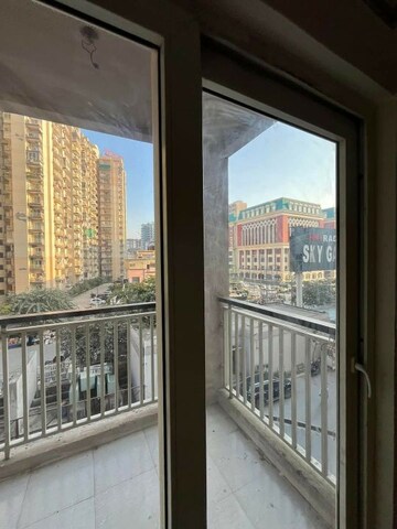 Balcony in 3 BHK Apartment at Shri Radha Sky Park, Sector 16b Greater Noida – for Rent