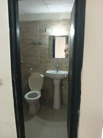 Bathroom in 2 BHK Apartment at Ajnara Homes, Sector 16b Greater Noida – for Rent