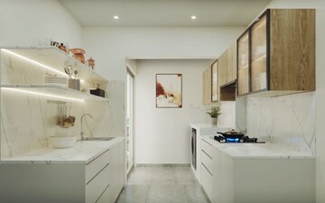 Kitchen in 2 BHK Apartment at Dynamix Luma, Andheri East – for Sale