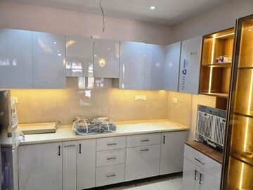 Kitchen in 3 BHK Apartment at Jaipurias Sunrise Greens Zirakpur, Vip Road – for Rent