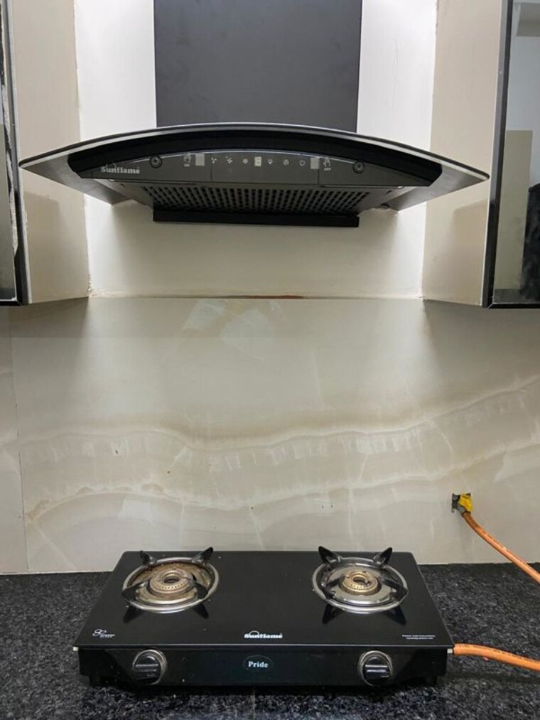 Kitchen, bliss-orra 3 Bedroom 1730 Sq.Ft. Apartment In Ambala Highway Zirakpur 9702679