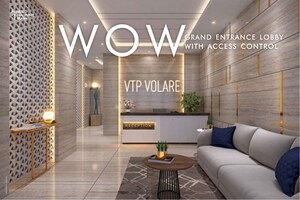 Building Lobby in 2 BHK Apartment at VTP Volare, Mahalunge – for Sale