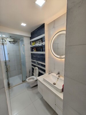 Bathroom in 2 BHK Apartment at S B Trevedia Vuepoint, Prabhadevi – for Sale
