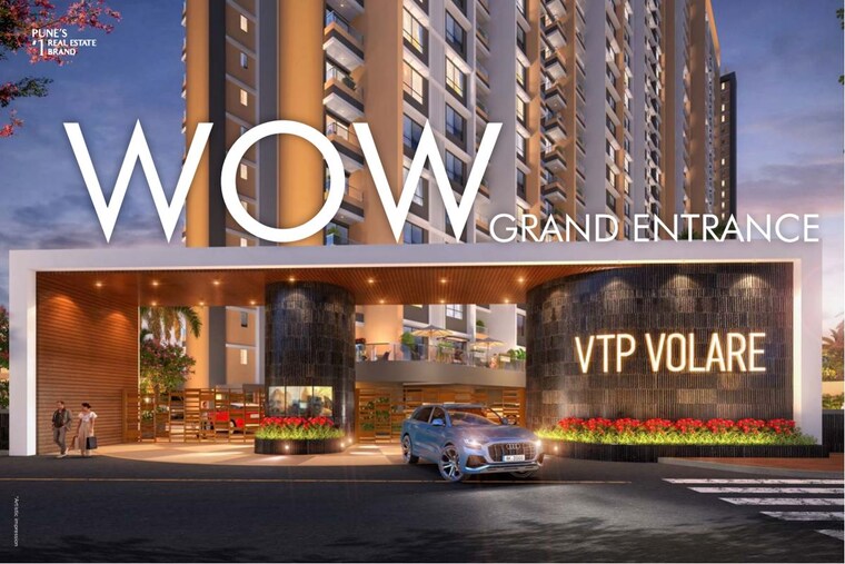 Exterior View, vtp-volare 2 Bedroom 700 Sq.Ft. Apartment In Mahalunge Pune 9719621