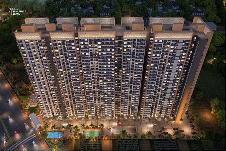 Exterior View, vtp-volare 2 Bedroom 700 Sq.Ft. Apartment In Mahalunge Pune 9719621