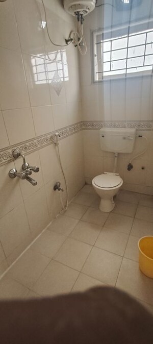 Bathroom in 3 BHK Apartment at Kaggadasapura – for Rent