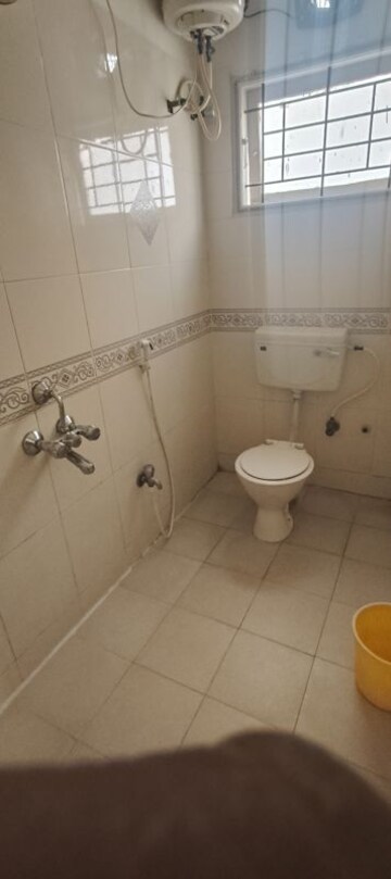 Bathroom in 3 BHK Apartment at Kaggadasapura – for Rent