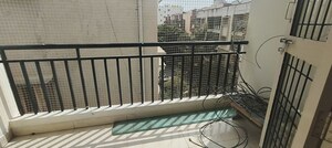 Balcony in 3 BHK Apartment at Kaggadasapura – for Rent