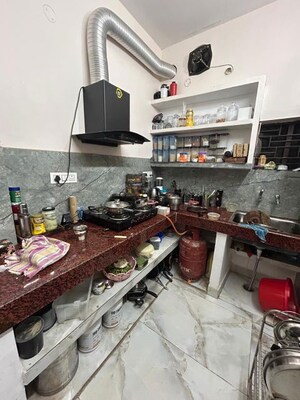 Kitchen in 3 BHK Independent House at Jankipuram – for Rent