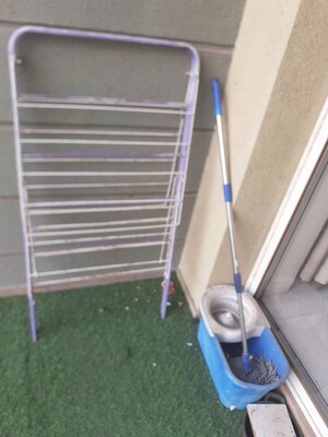 Staircase in 2 BHK Apartment at Five Star Royal Glory, Wakad – for Rent