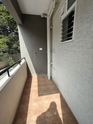 Balcony in 1 BHK Apartment at Jeevan Bima Nagar – for Rent