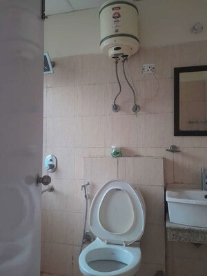 Bathroom in 2 BHK Apartment at Farihills Apartment, Sector 21d – for Rent