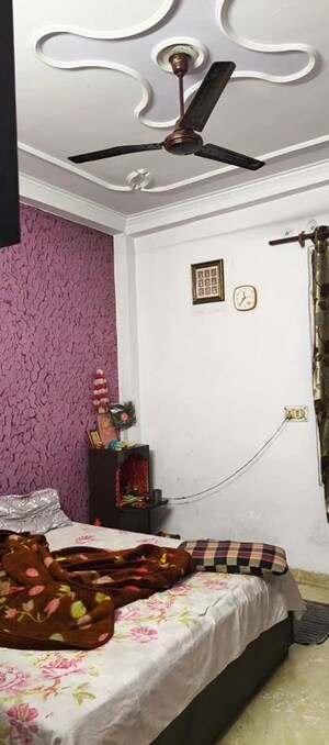 Living Room in 3 BHK Builder Floor at Mahindra Enclave – for Sale
