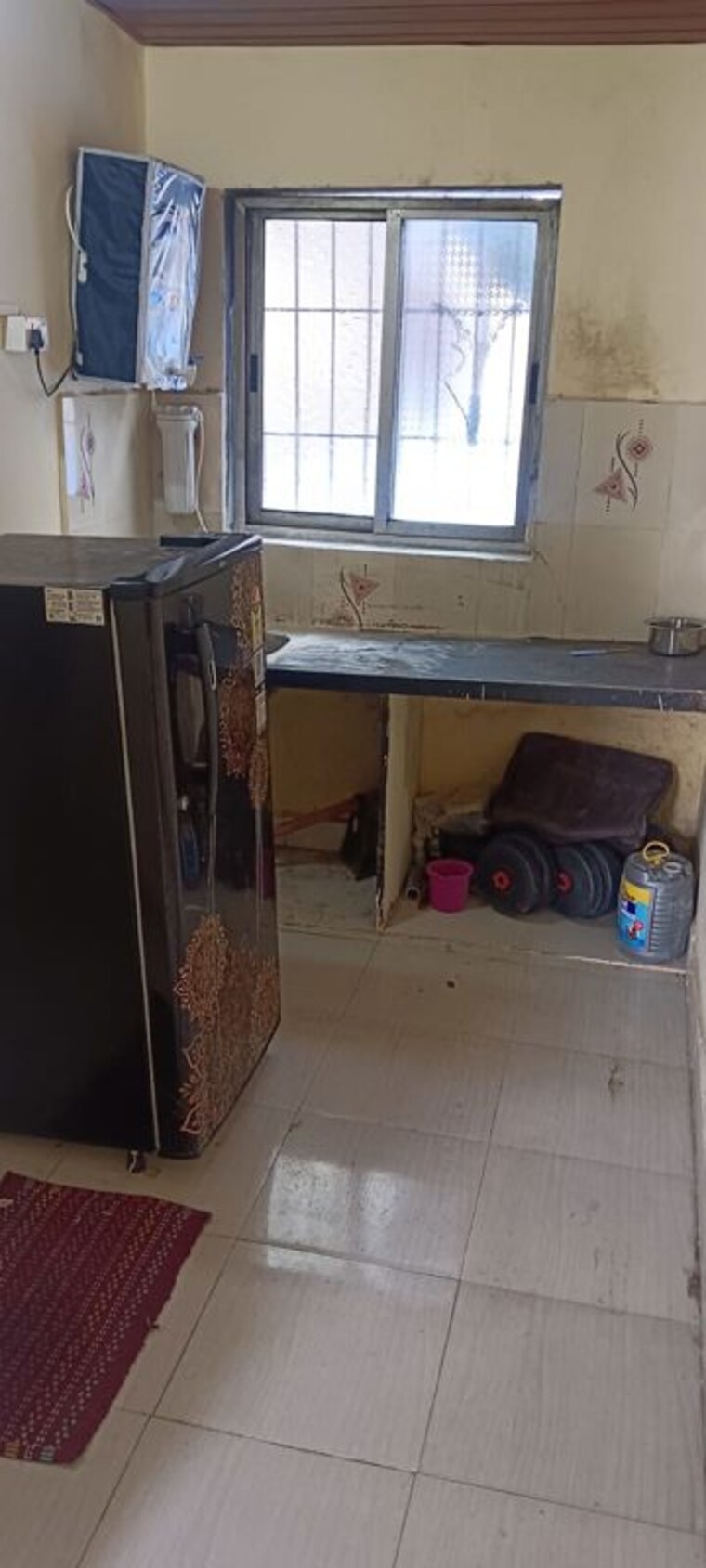 Kitchen, nerul sector 20 1 RK 420 Sq.Ft. Builder Floor In Nerul Sector 20 Navi Mumbai 9720095