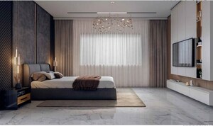Living Room in 3 BHK Apartment at Kokapet – for Sale