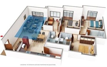 Floor Plan in 4 BHK Apartment at Sumadhura Folium, Whitefield – for Sale