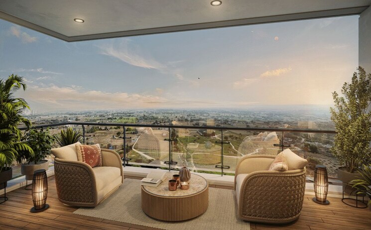 Master Bedroom, experion-windchants 4 Bedroom 4350 Sq.Ft. Apartment In Sector 112 Gurgaon 9720274