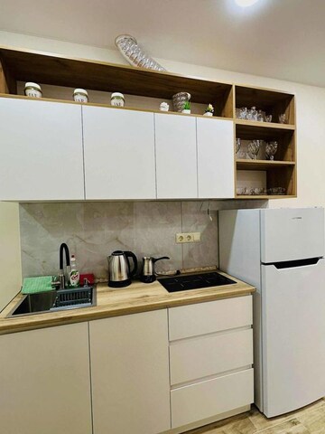 Kitchen in 3 BHK Apartment at Amrapali Heartbeat City, Sector 107 – for Rent