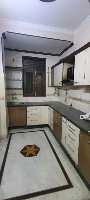 Kitchen in 3 BHK Apartment at Dwarka Mor – for Rent