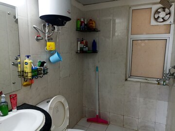 Bathroom in 3 BHK Apartment at Mapsko Paradise, Sector 83 – for Rent