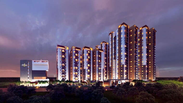 Exterior View, aparna-cyber-heights 3 Bedroom 1836 Sq.Ft. Apartment In Osman Nagar Hyderabad 9720469