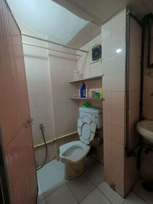 Bathroom in 1 BHK Apartment at Green Field B CHS LTD, Andheri East – for Rent