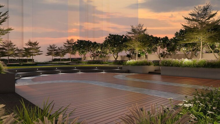 Garden, kalpataru-vienta 3 Bedroom 1018 Sq.Ft. Apartment In Kandivali East Mumbai 9720546