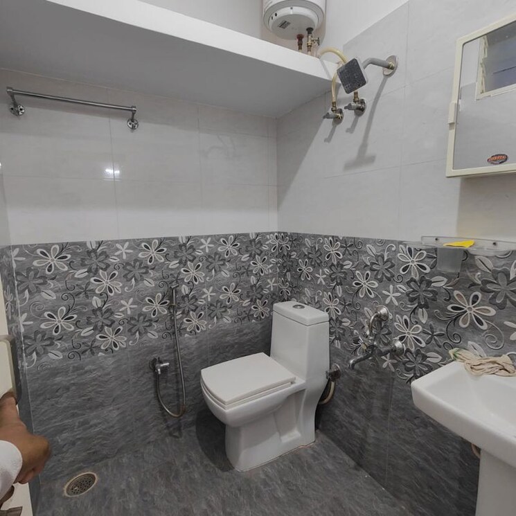 Bathroom, blue-orchid 2 Bedroom 1200 Sq.Ft. Apartment In Wheeler Road Bangalore 9720603