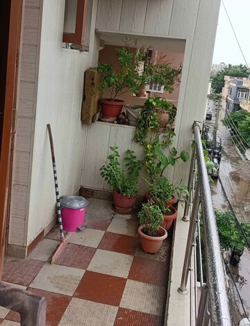 Balcony in 3 BHK Apartment at Dhakoli – for Sale