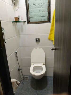 Bathroom in 1 BHK Apartment at Bandra West – for Rent