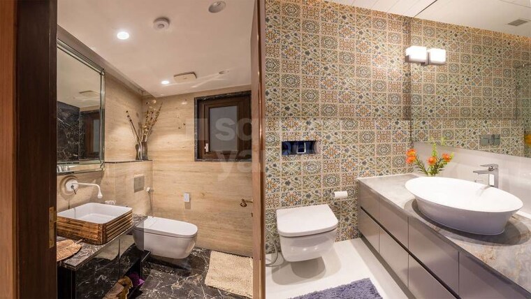 Bathroom, m3m-woodshire 2 Bedroom 1362 Sq.Ft. Apartment In Sector 107 Gurgaon 9720690