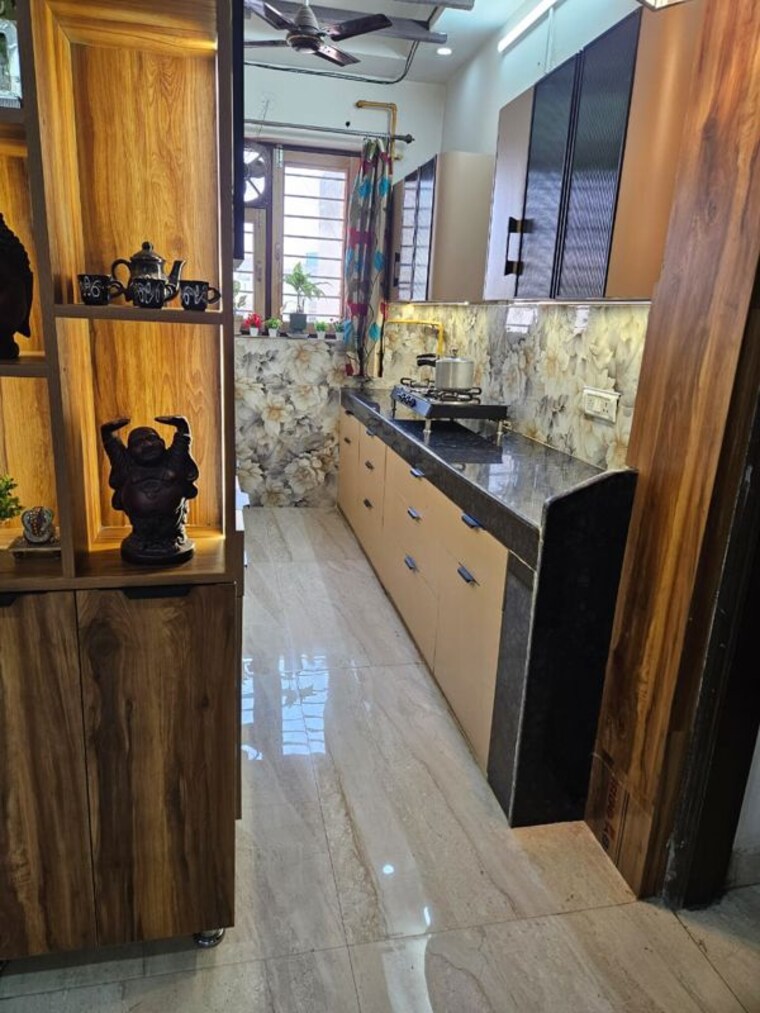 Kitchen, ashoka enclave 2 Bedroom 160 Sq.Ft. Builder Floor In Ashoka Enclave Faridabad 9720717