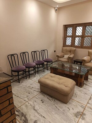 Living Room in 3.5 BHK Apartment at Gaur Sportswood, Sector 79 – for Rent