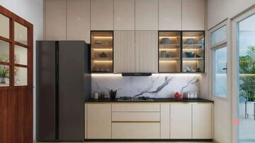 Kitchen in 3 BHK Apartment at Hero Homes Palatial, Sector 104 – for Sale