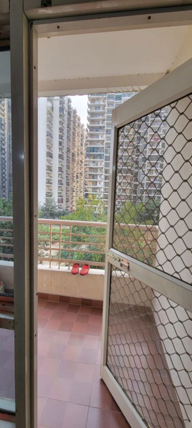 Balcony, supertech-livingston 2 Bedroom 1000 Sq.Ft. Apartment In Sain Vihar Ghaziabad 9720731