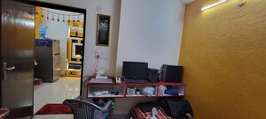 Living Room in 2 BHK Apartment at Supertech Livingston, Sain Vihar – for Sale