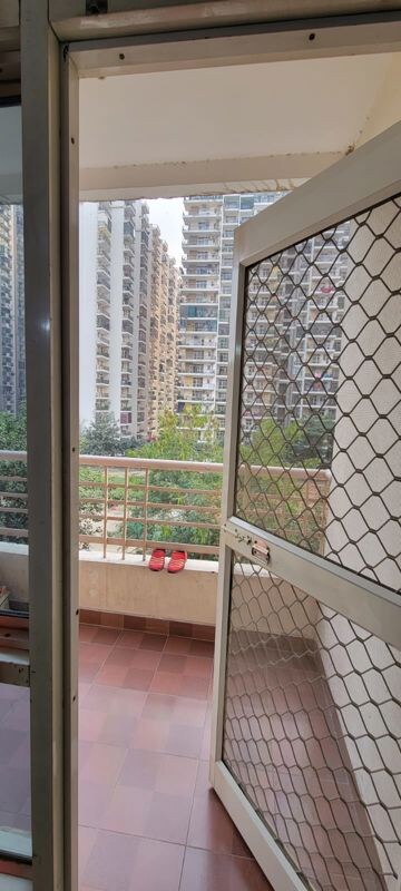 Balcony in 2 BHK Apartment at Supertech Livingston, Sain Vihar – for Sale