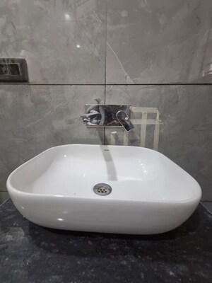 Bathroom in 3 BHK Builder Floor at BPTP District Phase 2, Sector 84 – for Sale