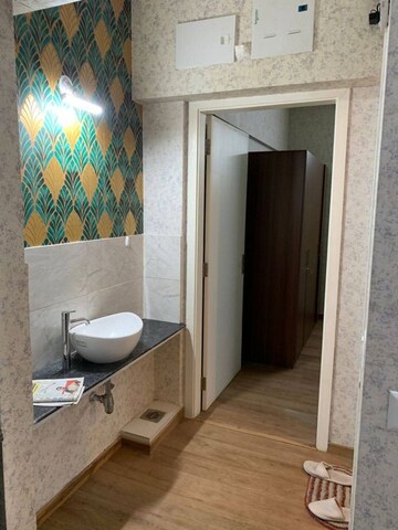 Bathroom in 1 BHK Apartment at Amanora Gold Towers, Hadapsar – for Rent