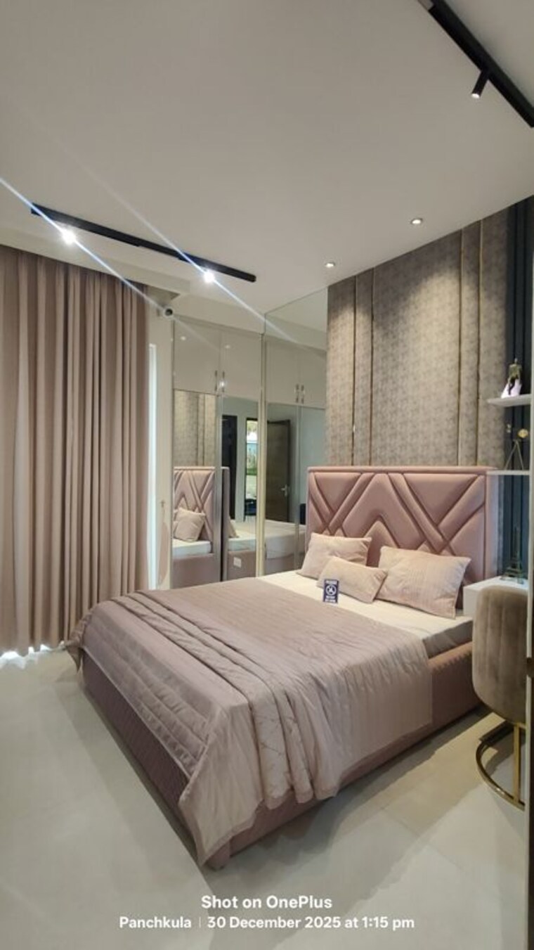 Bedroom, dhakoli 3 Bedroom 1850 Sq.Ft. Apartment In Dhakoli Zirakpur 9720932